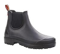LEMIGO Herren kurze EVA Gummistiefel Gummistiefeletten Chuck (44, schwarz)