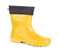 Lemigo leichte Damen Gummistiefel gefüttert "Jessy" Gelb 36