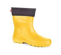 Lemigo leichte Damen Gummistiefel gefüttert "Jessy" Gelb 38