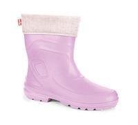 LEMIGO Damen Gummistiefel Jessy (Pink/Grau, 36)