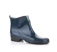 LEMIGO Damen Gummistiefeletten Kurze Gummistiefel Knöchel Regenstiefel Elke 36-42 EU (Grün, EU Schuhgrößensystem, Erwachsene, Numerisch, M, 42)