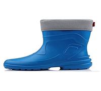 Lemigo leichte Damen Gummistiefel gefüttert "Jessy" Blau 40