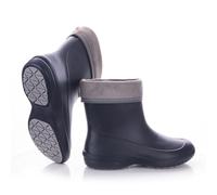 LEMIGO Damen Superleichte Rutschfeste Arbeitsschuhe Arbeitsstiefel Gummistiefel Mit Futter und zusätzlichen Einlagen 36-41 EU (Marineblau, 37)