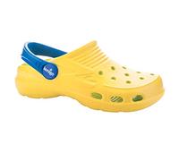 LEMIGO federleichte Kinder Eva Clogs LEMIGOOSE (Giallo Gelb, 32)