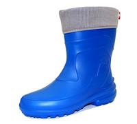 Lemigo leichte Damen Gummistiefel gefüttert "Jessy" Blau 42