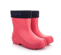 LEMIGO Kinder Warme Leichte Gummistiefel Unisex Gefüttert Filzisolierte Eva Thermo Regenstiefel 763 Scandi 24-37 EU (Rosa, 32)