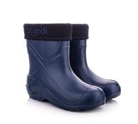 LEMIGO Kinder Warme Leichte Gummistiefel Unisex Gefüttert Filzisolierte Eva Thermo Regenstiefel 763 Scandi 24-37 EU (Marineblau, 37)