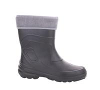 LEMIGO leichte Damen EVA Gummistiefel gefüttert Jessy (Carbone/Grau, 39 EU)
