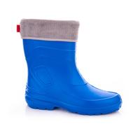 Lemigo leichte Damen Gummistiefel gefüttert "Jessy" Blau 36