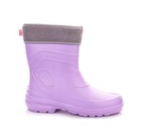 LEMIGO Damen Gummistiefel Jessy (Pink/Grau, 39)