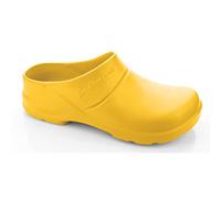 LEMIGO leichte Eva Clogs Gartenclogs Gartenschuhe Bio Comfort (41, Gelb)