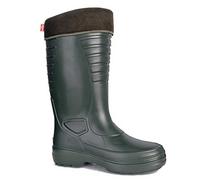 LEMIGO leichte EVA Gummistiefel gefüttert Grenlander (46, Grün)