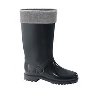 LEMIGO leichte Eva Gummistiefel gefüttert Horse (36, Schwarz)