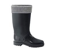 LEMIGO leichte Eva Gummistiefel gefüttert Horse (42, Schwarz)