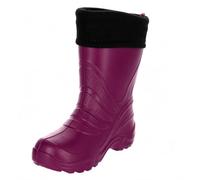LEMIGO Termix federleichte EVA Gummistiefel gefüttert (Aubergine, 28/29 EU)