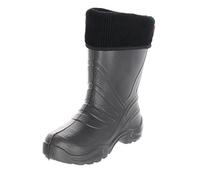 LEMIGO Termix federleichte EVA Gummistiefel gefüttert (Carbone/Grau, 32/33 EU)