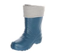 LEMIGO Termix federleichte EVA Gummistiefel gefüttert (Petrol, 34/35 EU)