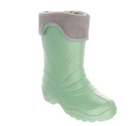 LEMIGO Termix federleichte Kinder EVA Gummistiefel gefüttert (Minze, 34/35 EU)