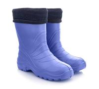 Lemigo leichte Kinder Gummistiefel gefütter "Termix" Blau 22/23