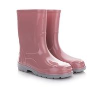 LEMIGO Unisex Kinder Gummistiefel Regenstiefel Regenschuhe OLI 20-35 EU (Altrosa, EU Schuhgrößensystem, Jugendliche, Numerisch, M, 35)