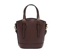 LEMITA Kleine Tasche Damentasche 2023 Vielseitig Bucket Bag Crossbody Schulter Damentasche Einfache Handtasche, Braun, 21*12*22, Tragetasche