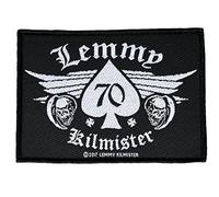 Lemmy 70th Birthday Aufnäher Motörhead Patch Gewebt & Lizenziert !!