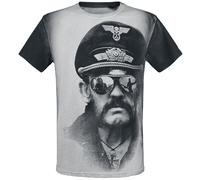 Lemmy Kilmister Side T-Shirt altweiß grau in XXL