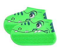 Lemmy Wasserdichte Silikon Überschuhe für Kinder - Waschbare, rutschfeste Regenschuhe