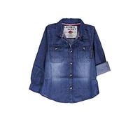 Lemon Beret Jungen Hemd Jeans-Style in Blau, 92-98