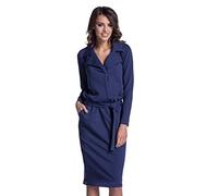Lemoniade Damen modisches Winter- / Herbstkleid Langarm (Made in EU) mit ausgefallenen Details und in vielen Farben