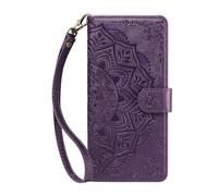 LEMORRY Handyhülle für Oneplus 15 Leder Brieftasche Hülle mit Geldbörse & Kartenfächern Magnetisch Klappbar Silikon Schutz Klapphülle für Oneplus 15, Lila