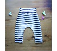 Lena Schokolade Baby Hose ringel ringel creme/navy 62-92