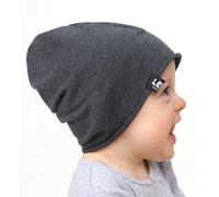 Lena Schokolade Baby-Mütze - anthrazit meliert anthrazit meliert 74-86