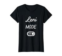 Leni-Modus: EIN Name Preisgünstiges Grafik-T-Shirt, Damen, Schwarz, XL