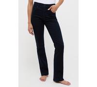Bootcut-Jeans ANGELS "LENI", Damen, Gr. 46, Länge 29, blau (night blau), Denim/Jeans, Obermaterial: 92% Baumwolle, 6% Polyester, 2% Elasthan, bootcut fit, Jeans (46198366-46) night blau