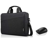 Lenovo [Tasche 15,6 Zoll Casual Topload Laptop Tasche T210 (wasserabweisend), works with Chromebook (WWCB), schwarz & [Maus] 300 kompakte Funkmaus, works with Chromebook (WWCB), schwarz