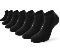 Lenz Duos Sneaker 1-7 Socken, schwarz, Größe 43 44 45 46 für Männer