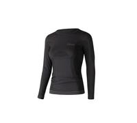 Lenz Longsleeve Women Merino 6.0 Round Neck schwarz M