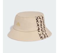 Beanie ADIDAS PERFORMANCE "LEO BUCKET", Herren, crystal linen, khaki six, schwarz braun, gold metallic, Obermaterial: 100% Baumwolle, Mützen Beanie (95190009-0) crystal linen, khaki six, schwarz braun