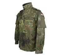 Leo Köhler BW KSK Kommando Feldbluse Flecktarn Bundeswehr Hemd Camouflage 5 Farb Flecktarn; S
