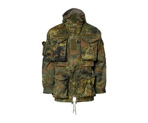 Leo Köhler Einsatzkampfjacke KSK Smock nach Bundeswehr TL - Schwarz / L