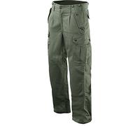 LEO KÖHLER Moleskin Kommando Hose Gewaschen, 10/54, Oliv