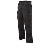 LEO KÖHLER Moleskin Kommando Hose Gewaschen, Schwarz, 15/110
