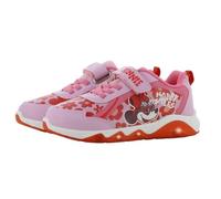 Leomil Disney Minnie Turnschuhe Mädchen mit LED, Schuhe Kinder | Kinderschuhe Mädchen, Blinkschuhe Kinder, Ideal for Schule und Freizeit, Mickey & Friends, Geschenk