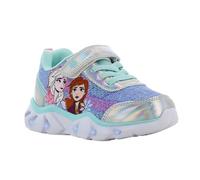 Leomil Frozen ELSA Schuhe Blinkschuhe Mädchen 25, Ideal for Schule und Freizeit, Silber