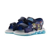 Leomil Paw Patrol Sandalen jungen Sandalen Kinder mit Chase, Marshall y Rumble 27, Sommerschuhe Kinder, Blau