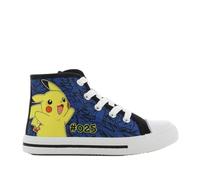 Leomil Pokémon Schuhe Jungen Pikachu Schuhe 25, Ideal for Schule und Freizeit, Schwarz