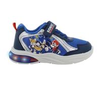 Leomil Sonic Turnschuhe Jungen, Schuhe Kinder mit LED | Kinderschuhe Jungen, Blinkschuhe Kinder Jungen, Ideal for Schule und Freizeit, Sonic the Hedgehog, Geschenk