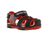 Leomil Spiderman Sandalen jungen Spiderman Sandalen 33, Sommerschuhe Kinder, Schwarz