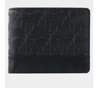 LEON RFID Geldbörse 4+3 Kartenfächer schwarz Herren - Leder
